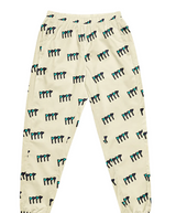 Unleash Your Style on the Greens with Grouppii's Apricot White G.Golf Track Pants