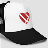Wear Your Heart on Your Head: The HEART Trucker Hat for Style and Substance