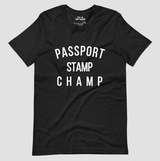 Showcase Your Wanderlust with the Passport Stamp Champ Tee