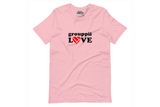 Embrace Elegance and Spread Love with the Pink Grouppii Love Tee
