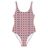 Pink Heart One-Piece Swimsuit