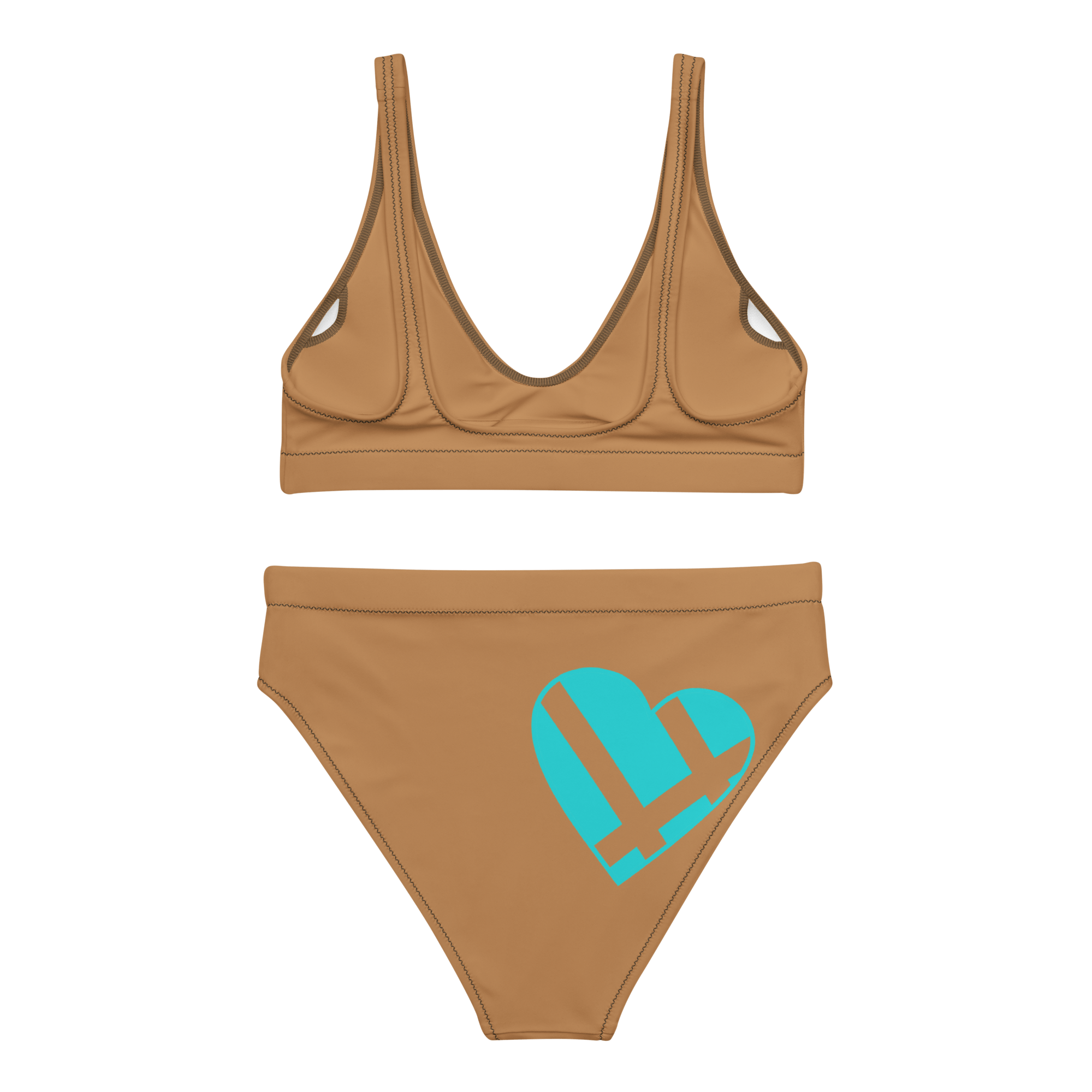 Nude Grouppii High-Waisted Bikini