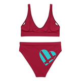 Carmine Grouppii Heart High-Waisted Bikini