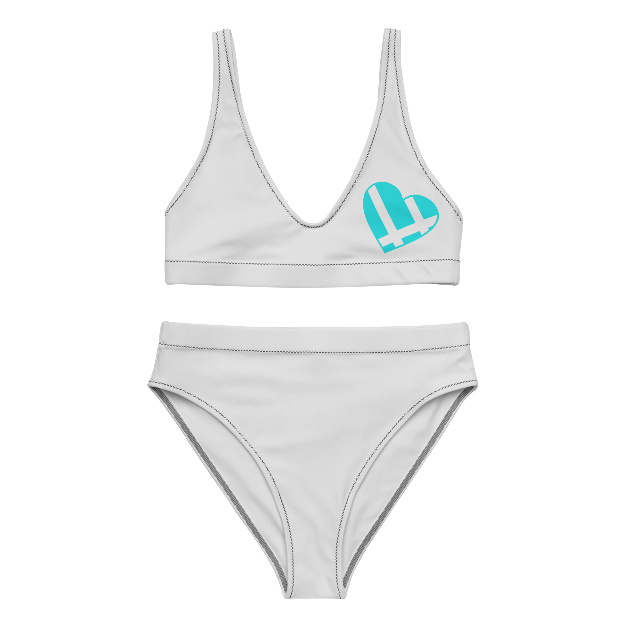 Whisper Grouppii Heart High-Waisted Bikini