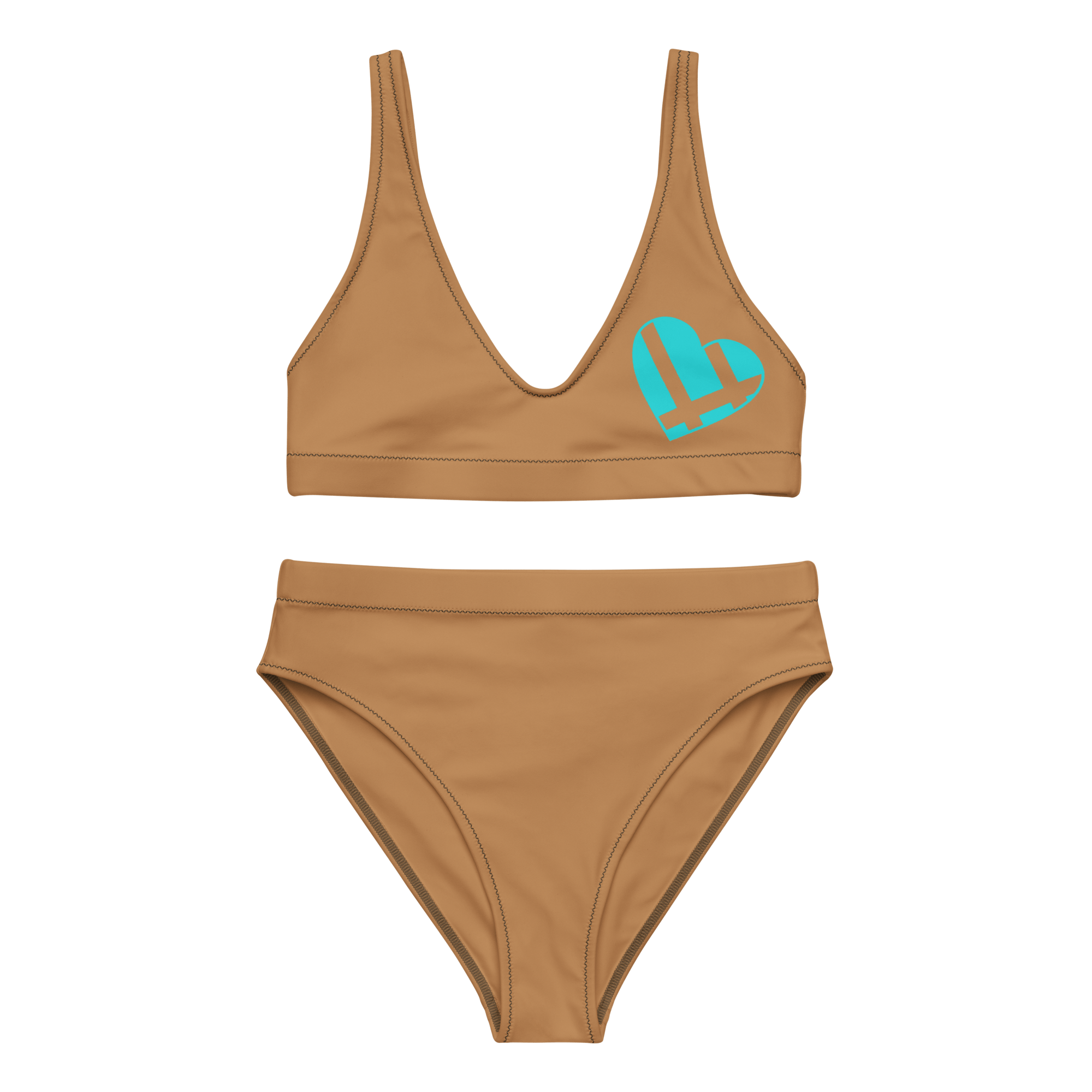 Nude Grouppii High-Waisted Bikini