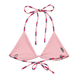 Grouppii Heart String Bikini Top
