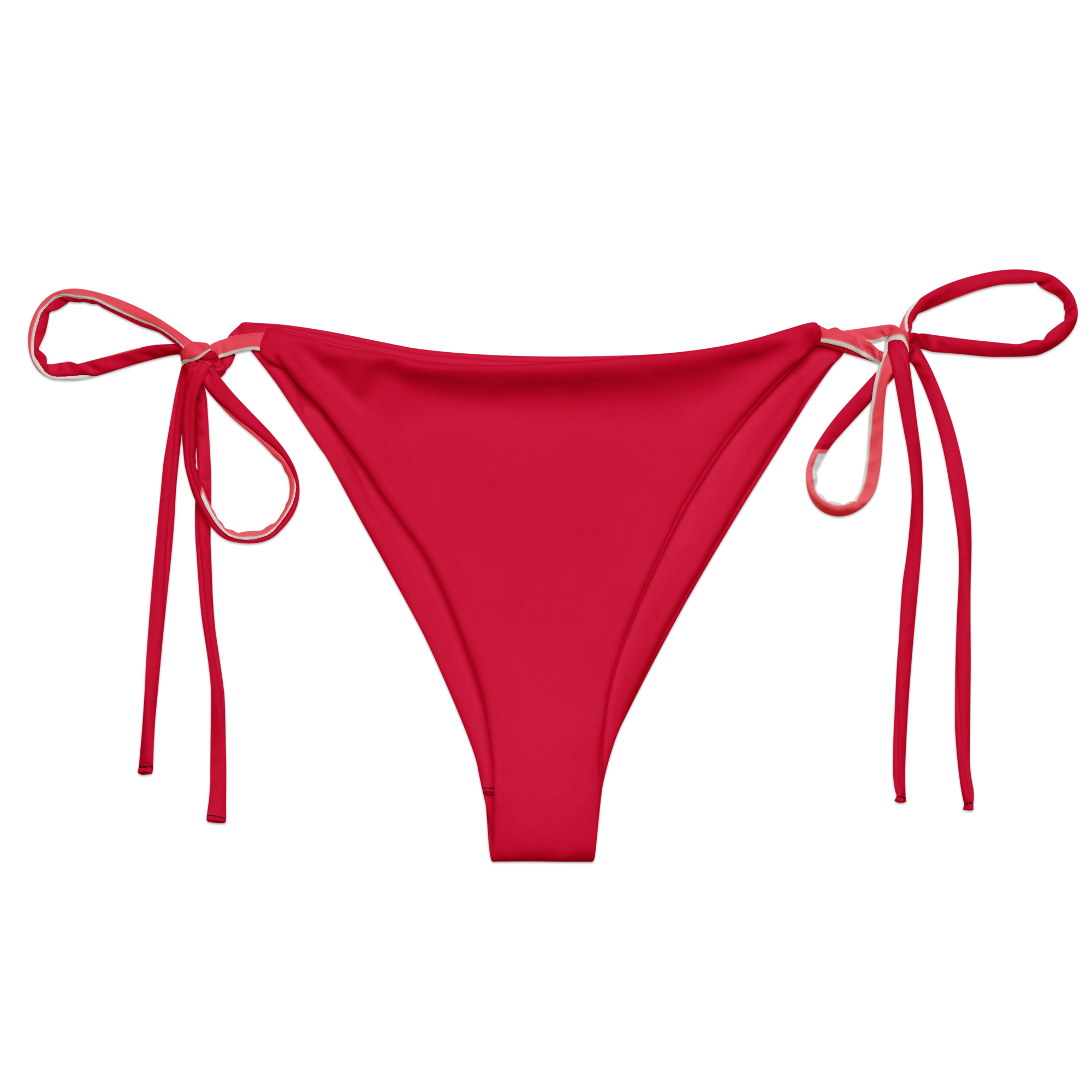 Flamingo Heart String Bikini Bottom