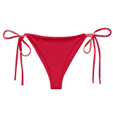 Flamingo Heart String Bikini Bottom