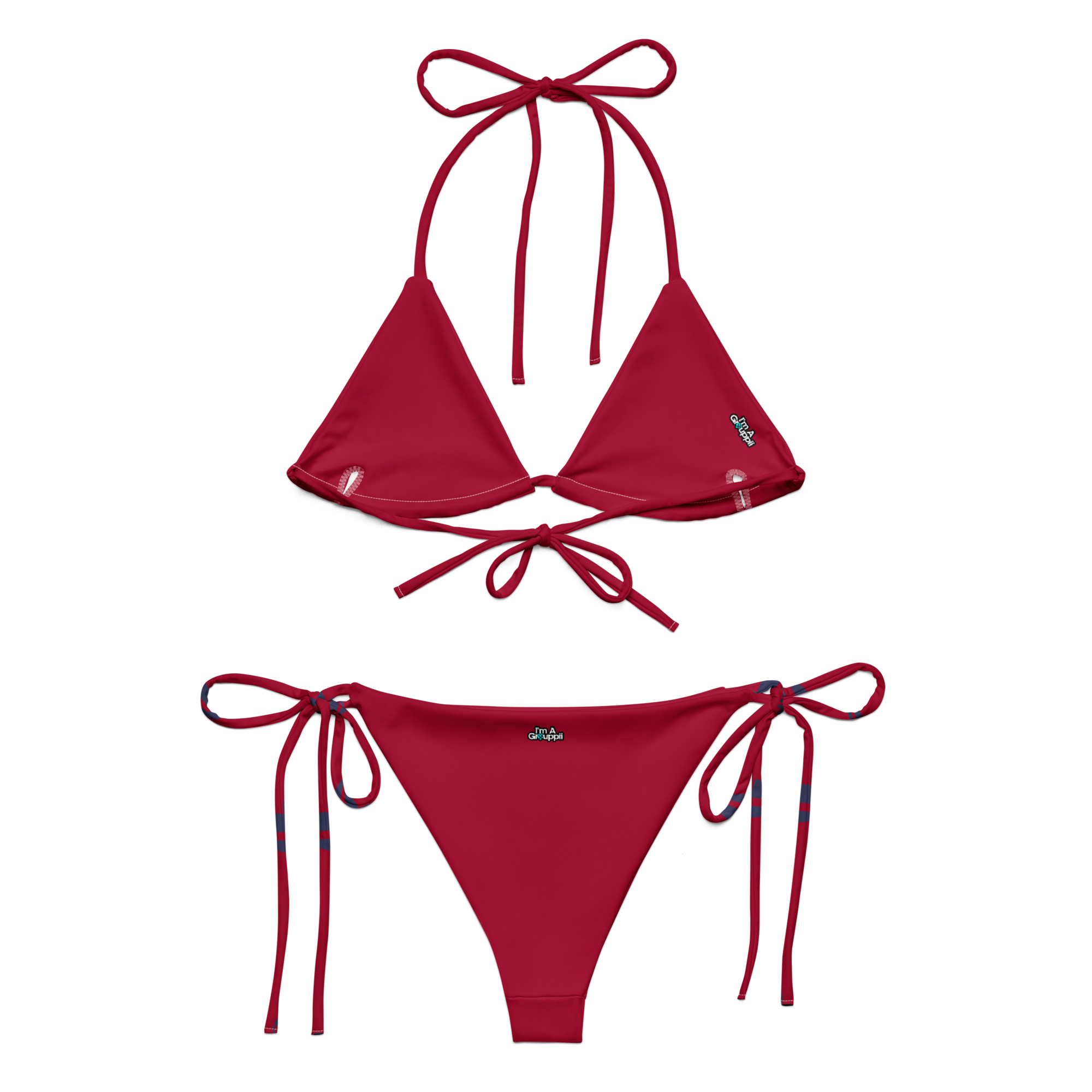 Carmine String Bikini