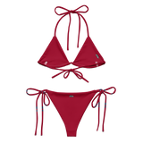 Carmine String Bikini