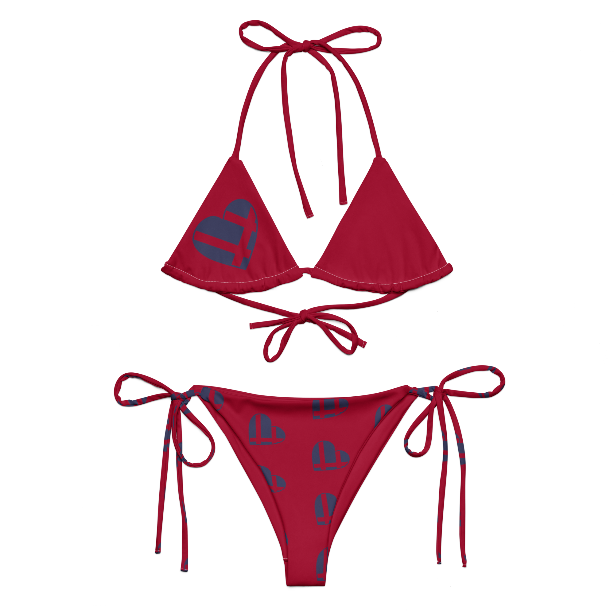 Carmine String Bikini