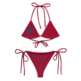 Carmine String Bikini