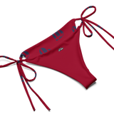 Carmine String Bikini