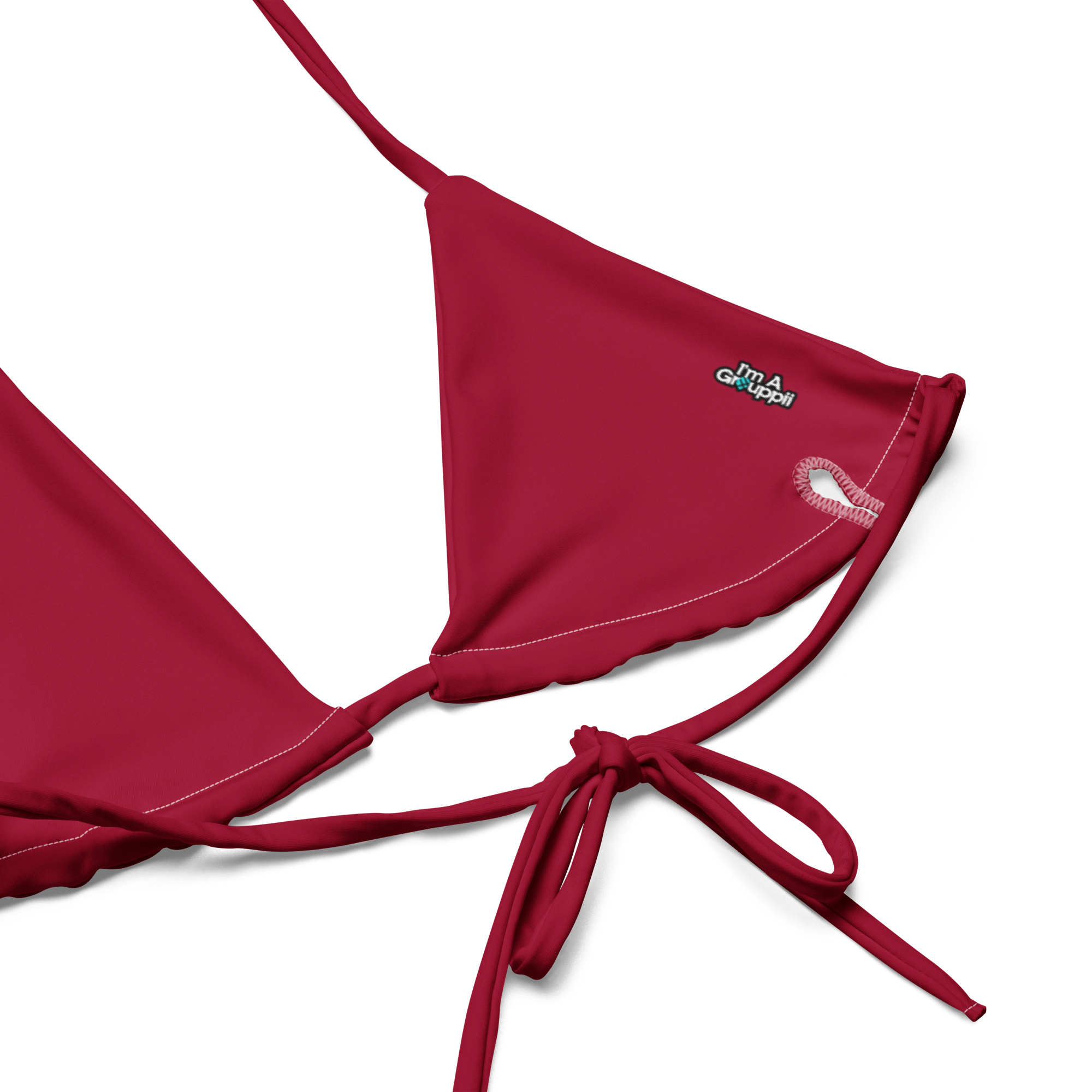 Carmine String Bikini