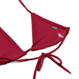 Carmine String Bikini