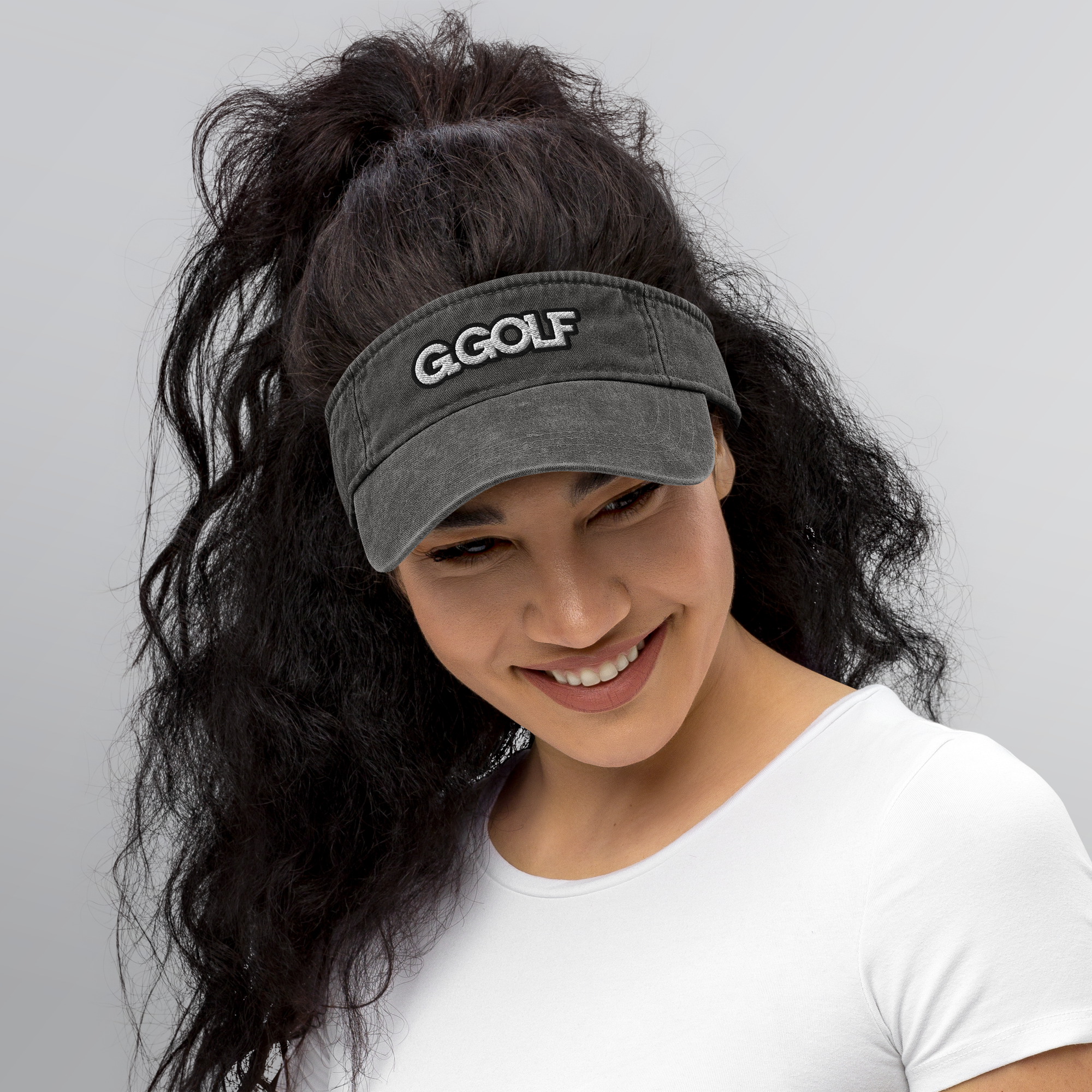 Grouppii Golf Denim Visor