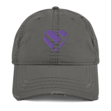 Distressed Heart Dad Hat