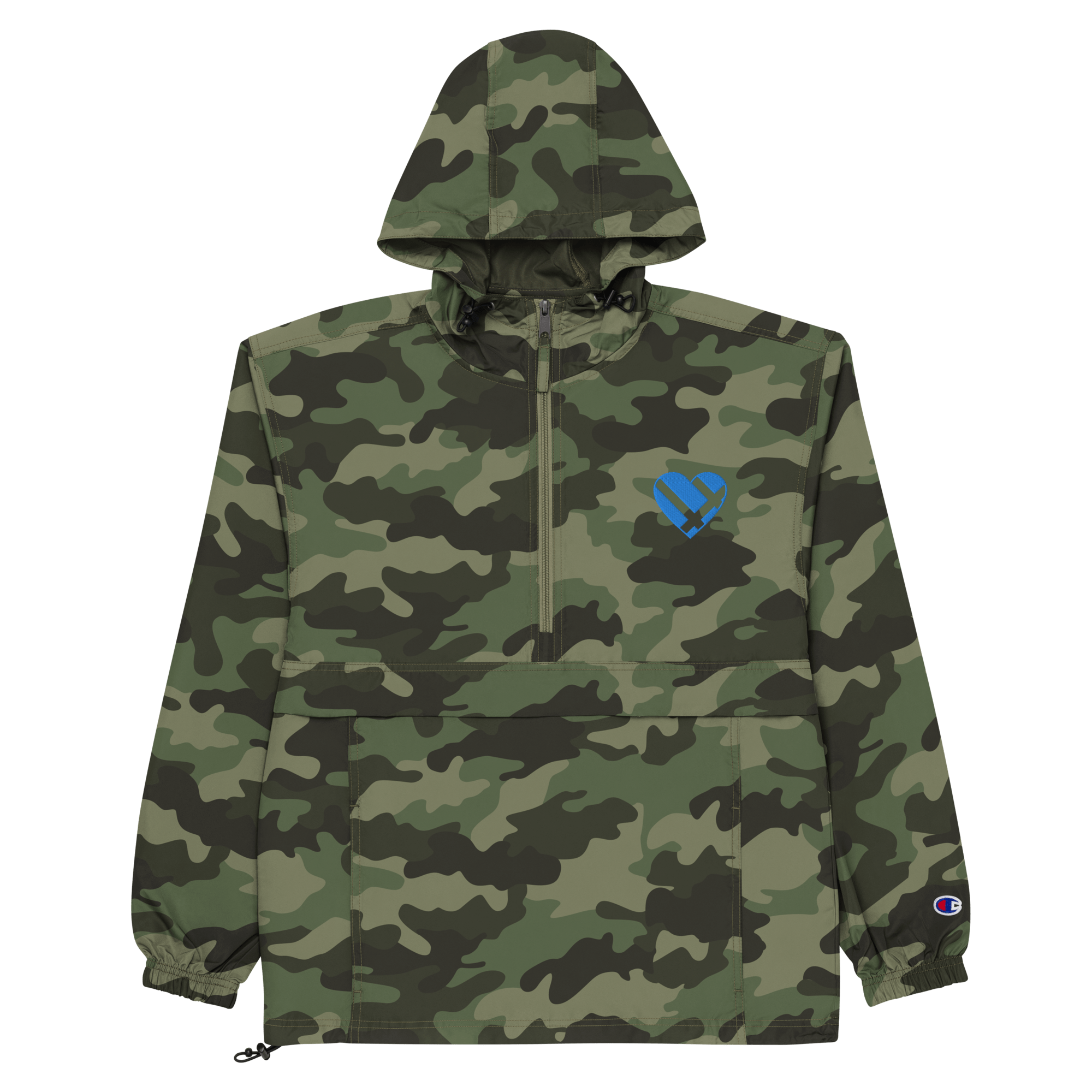 Grouppii Heart X Champion Packable Jacket