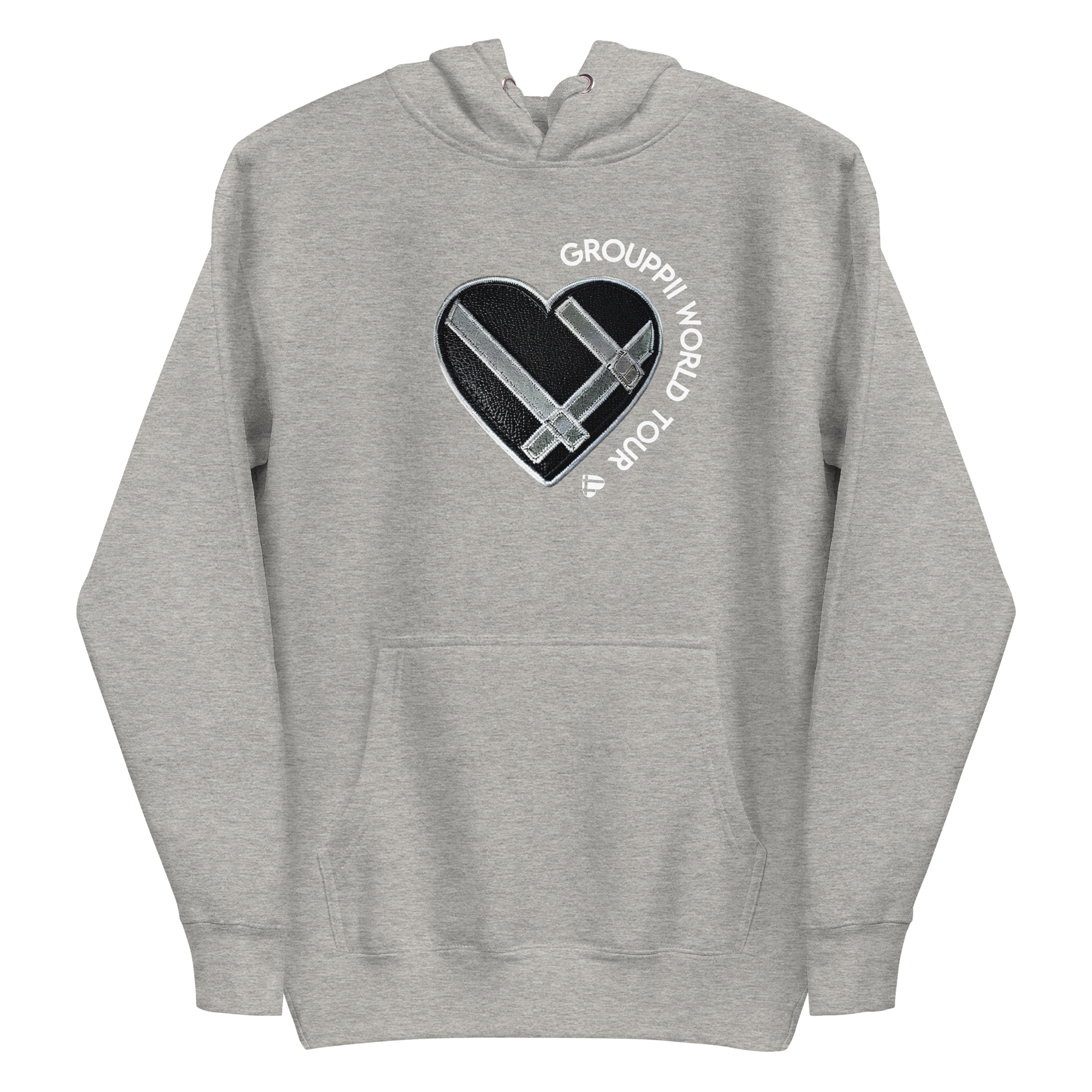 Printed Heart World Tour Hoodie