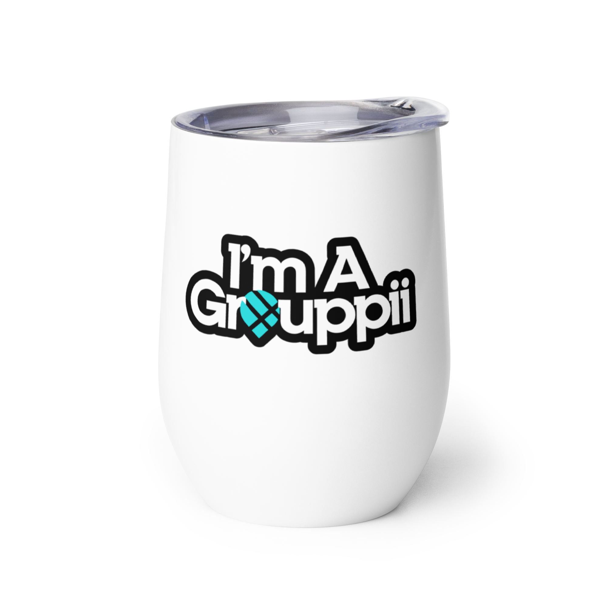 I'm A Grouppii Wine Tumbler